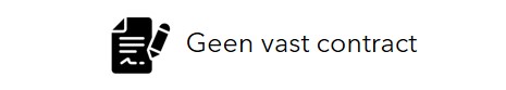 geen vast contract
